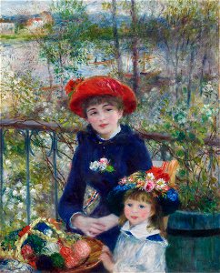 Pierre-Auguste Renoir - Two Sisters (On the Terrace) - 1933.455 - Art Institute of Chicago