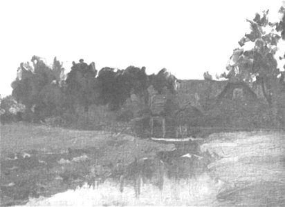 Piet Mondriaan - Beek met sluis bij Winterswijk - A19 - Piet Mondrian, catalogue raisonné