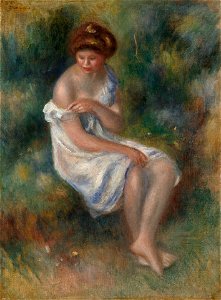 Pierre-Auguste Renoir - The Bather - 1969.116 - Yale University Art Gallery