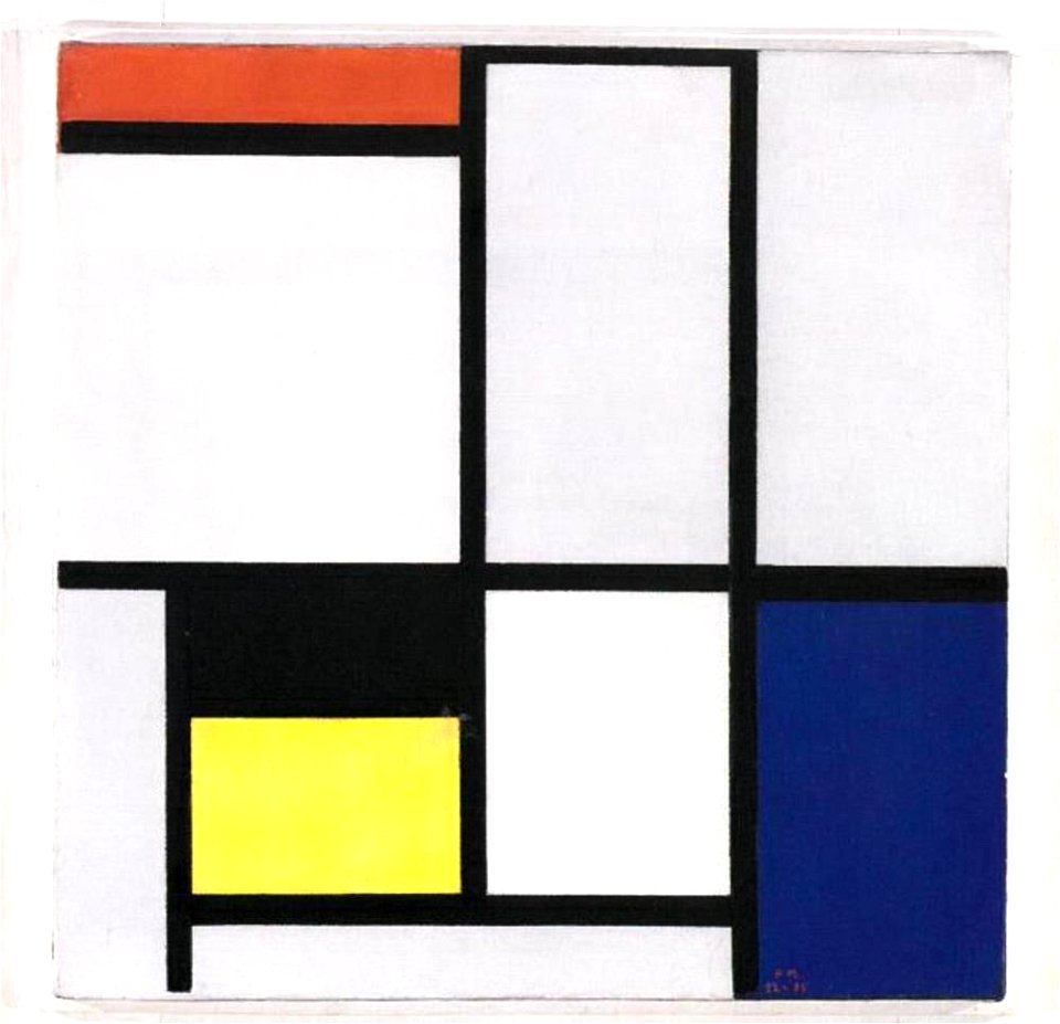 Piet Mondriaan - Tableau no. III - 1376 - The Phillips Collection