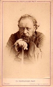 Pierre-Joseph Proudhon, by Charles Reutlinger. Free illustration for personal and commercial use.