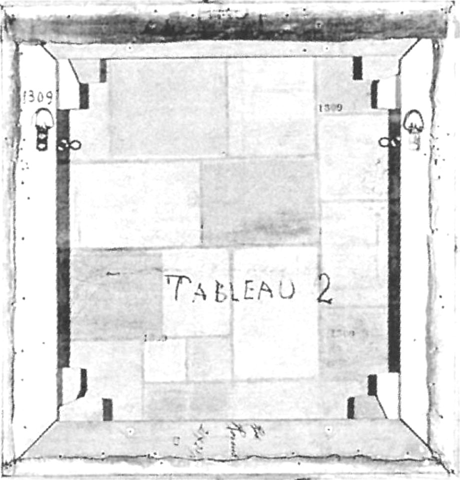Piet Mondriaan - Unfinished composition - B112 - Piet Mondrian, catalogue raisonné