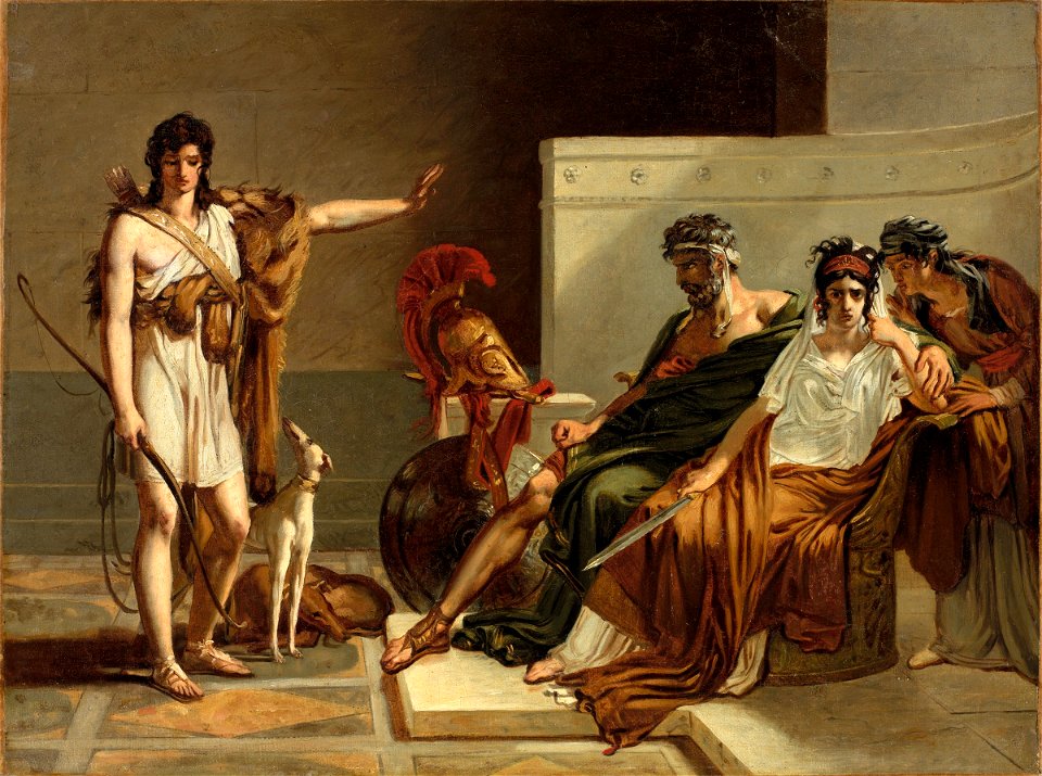 Pierre-Narcisse Guérin - Phaedra and Hippolytus - 1942.191 - Fogg Museum