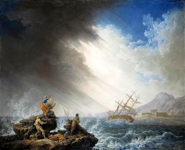 Pierre-Jacques Volaire - Ship-Wreck - WGA25292