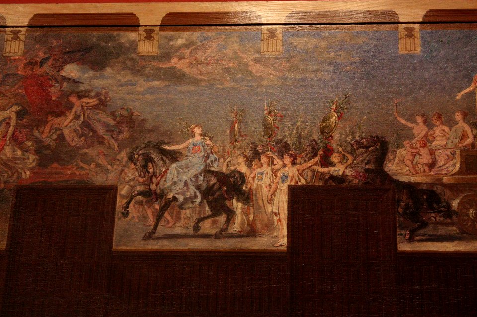 Pierre-Paul-Léon Glaize - Triomphe de la République 02