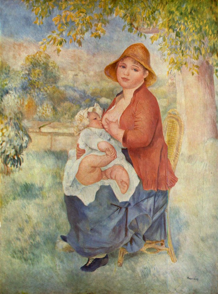 Pierre-Auguste Renoir - Maternité - 02