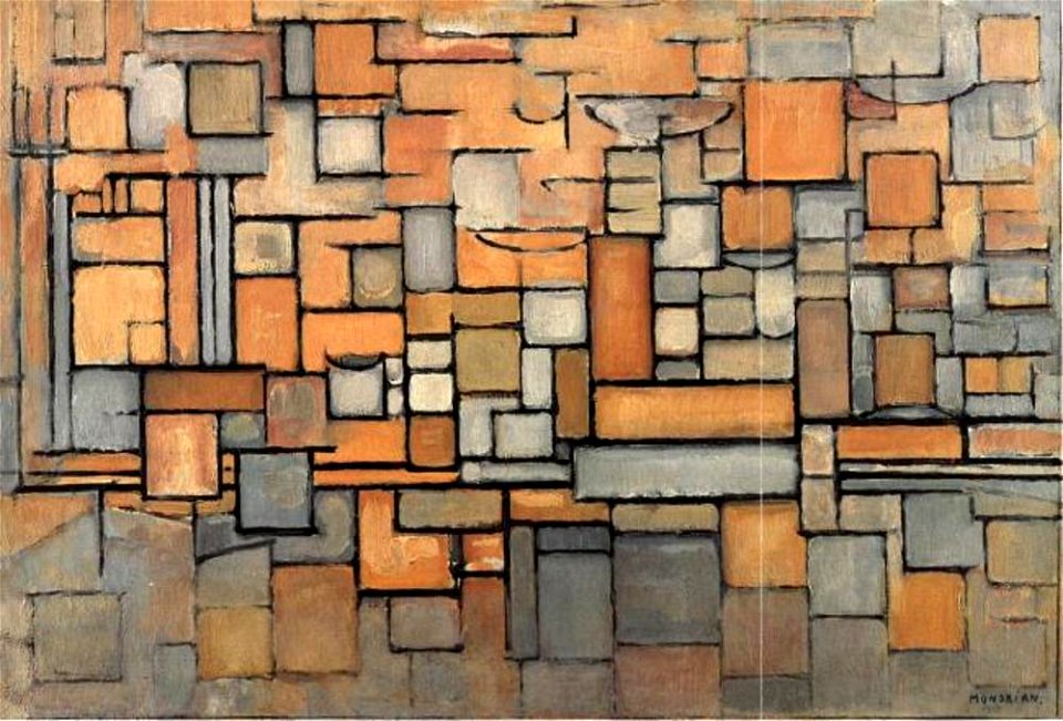 Piet Mondriaan - Gemälde no.I - B40 - Piet Mondrian, catalogue raisonné