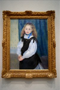 Pierre-Auguste Renoir, Portrait of Mademoiselle Legrand (1875)
