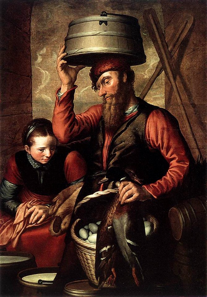 Pieter Aertsen - Vendor of Fowl - WGA0072