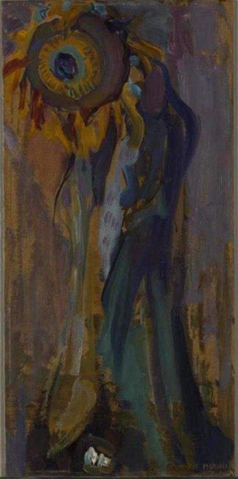 Piet Mondriaan - Dying sunflower I - 0334281 - Kunstmuseum Den Haag