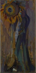 Piet Mondriaan - Dying sunflower I - 0334281 - Kunstmuseum Den Haag
