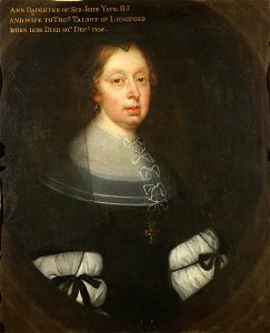 Pieter Borsseler (active 1664-1687) (attributed to) - Anne Yate (1638–1706), Mrs Thomas Talbot - 135592 - National Trust
