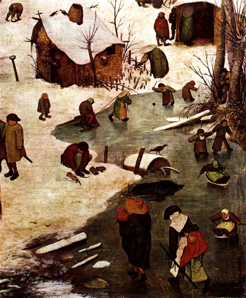 Pieter Bruegel the Elder - The Census at Bethlehem (detail) - WGA03383