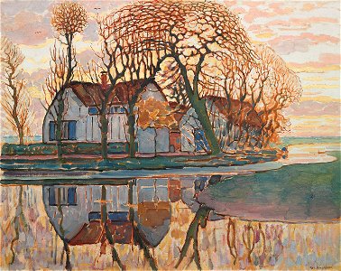 Piet Mondrian - Farm near Duivendrecht - 2001.479 - Art Institute of Chicago