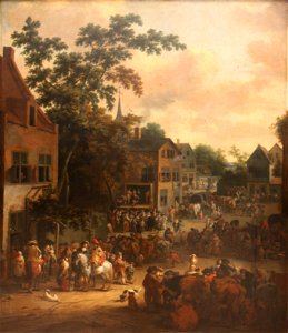 Pieter Bout-La foire au village
