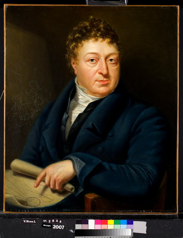 Pieter Barbiers III - Zelfportret - BR2844 - Rijksmuseum Twenthe