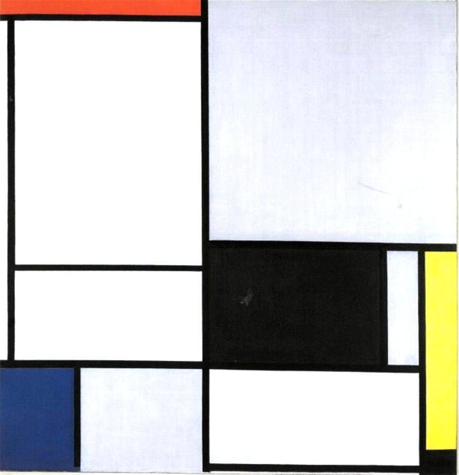 Piet Mondriaan - Tableau Ii - B129 - Piet Mondrian, Catalogue Raisonné 