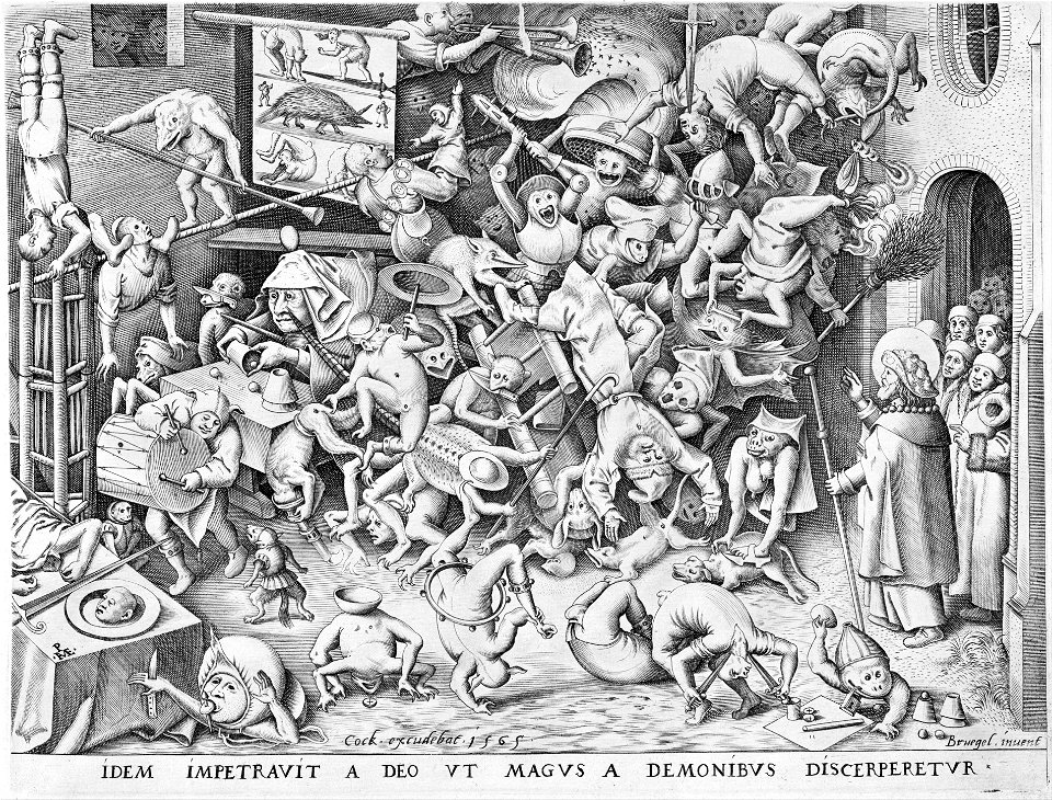 Pieter Bruegel (1565) Fall of the Magician