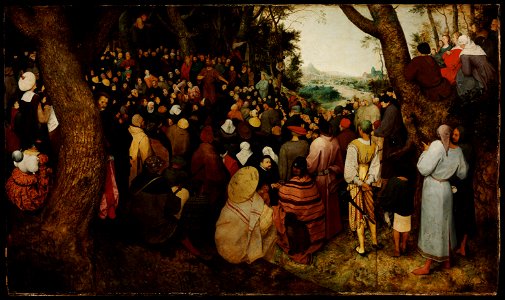 Pieter Bruegel the Elder - The Sermon of Saint John the Baptist - Google Art Project