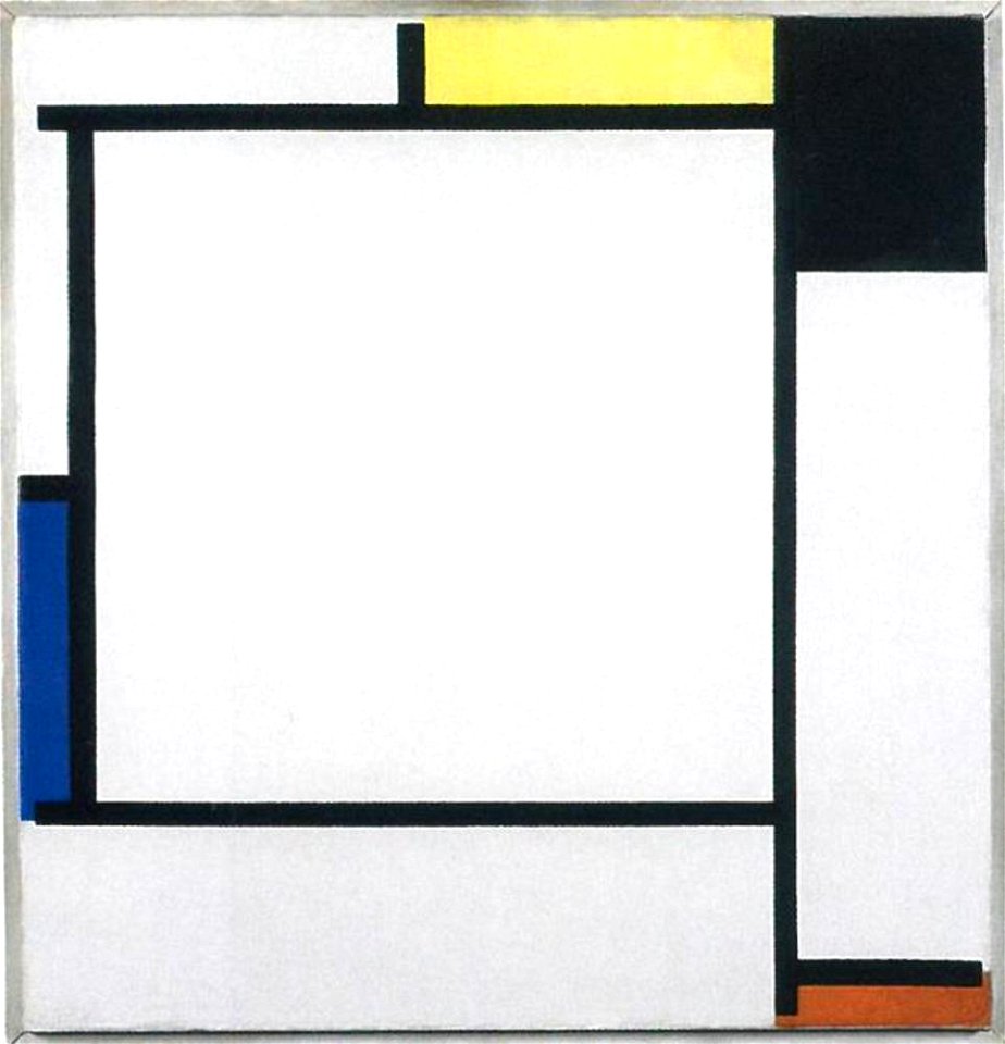 Piet Mondriaan - Tableau 2 - 51.1309 - Solomon R. Guggenheim Museum