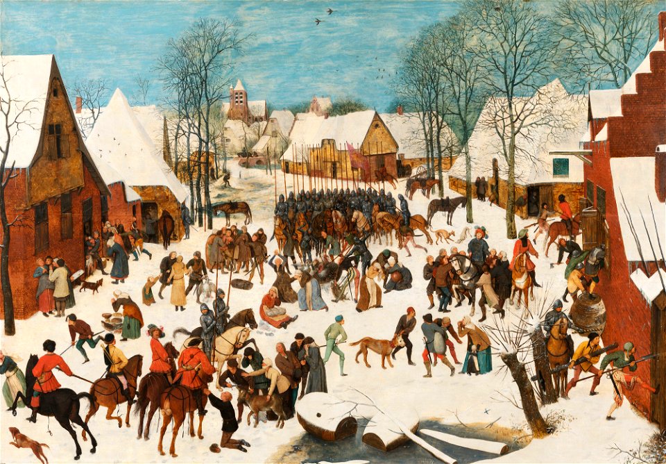 Pieter Bruegel the Elder (c. 1525-1569) - Massacre of the Innocents - RCIN 405787 - Royal Collection
