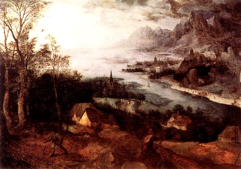Pieter Bruegel the Elder - Landscape with the Parable of the Sower - WGA03340