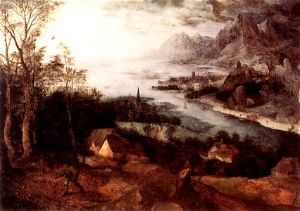 Pieter Bruegel the Elder - Landscape with the Parable of the Sower - WGA03340