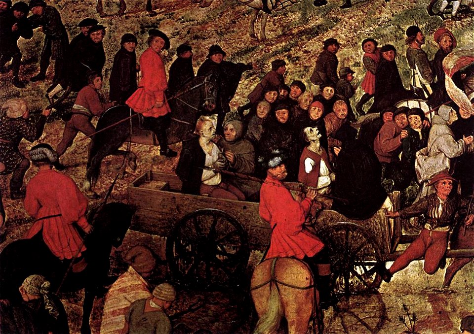 Pieter Bruegel the Elder - Christ Carrying the Cross (detail) - WGA3474