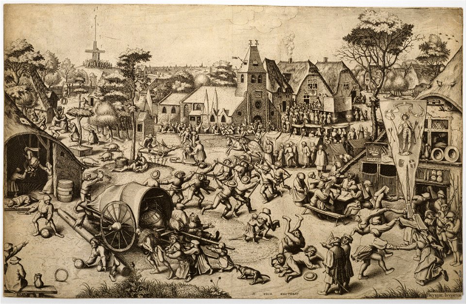 Pieter Bruegel the Elder - The Fair of Saint George's Day - Google Art Project