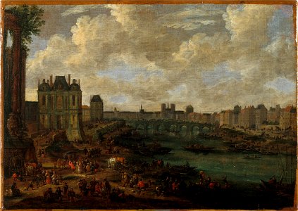 Pieter Casteels - La Porte de la Conférence, vers 1685 - P778 - Musée Carnavalet