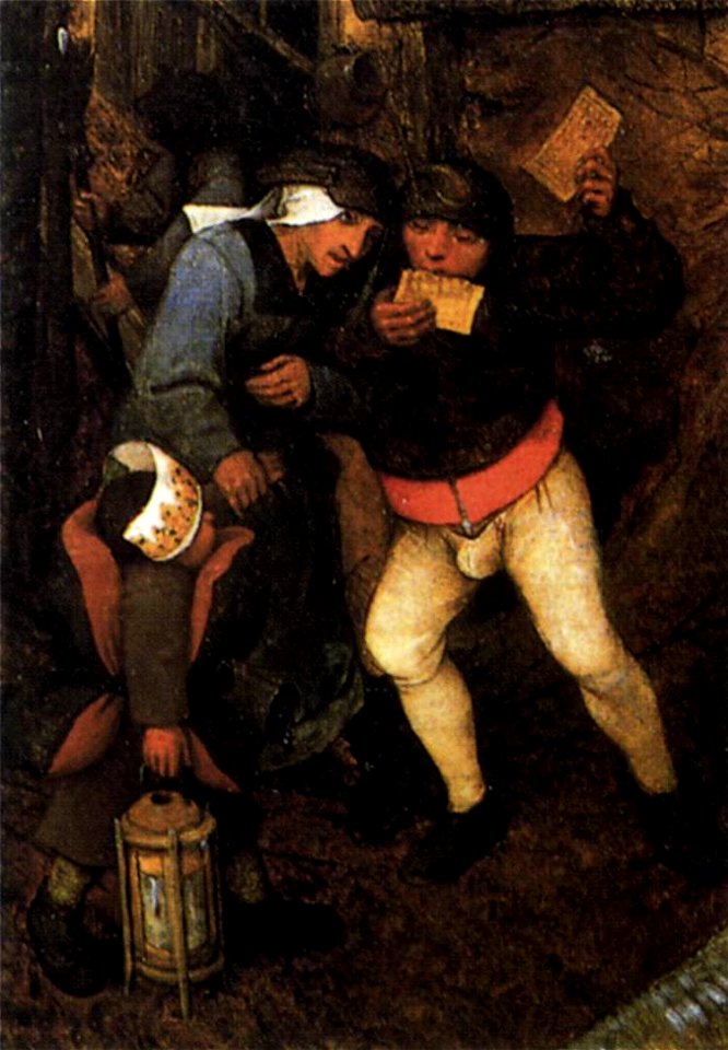 Pieter Bruegel the Elder - Gloomy Day (detail) - WGA3444