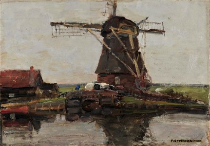 Piet Mondriaan - Stammer mill with summer house - 2691 - National Gallery of Athens