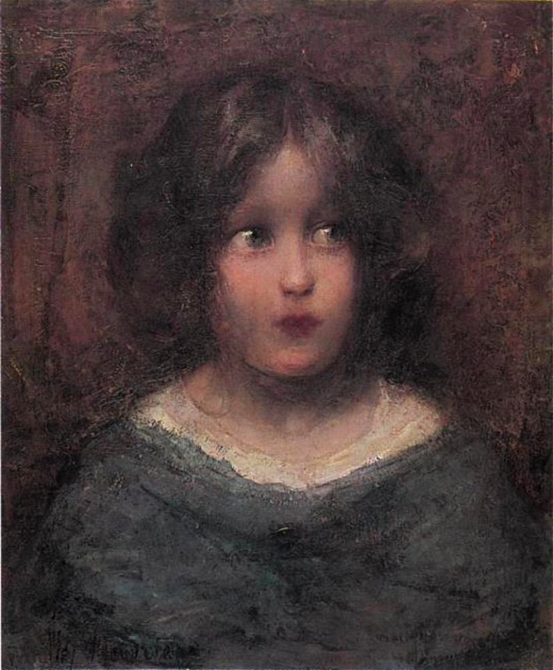 Piet Mondriaan - Girl looking to her left - A139 - Piet Mondrian, catalogue raisonné