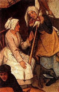 Pieter Brueghel the Younger - Proverbs (detail) - WGA03627