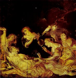 Pieter Codde - Dood van Adonis - ГЭ-3150 - Hermitage Museum