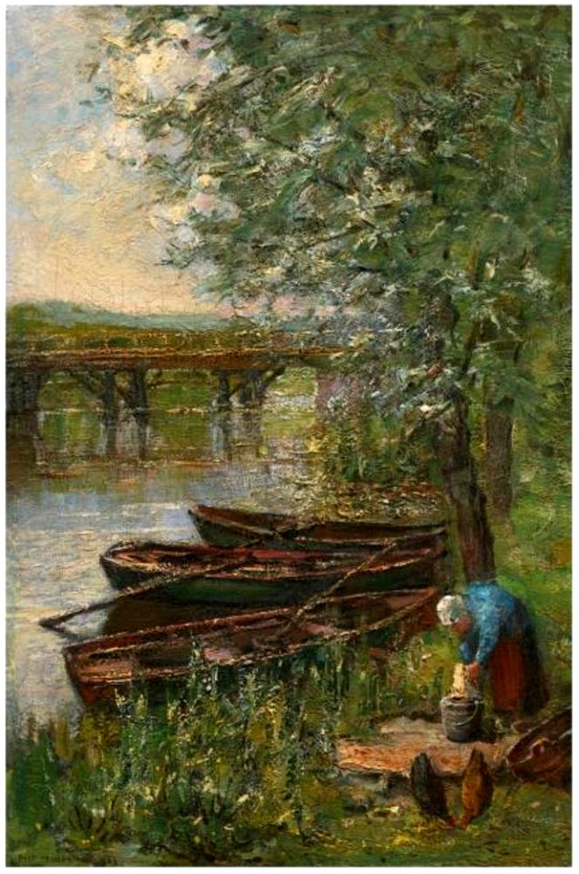 Piet Mondriaan - Vinkenbrug te Diemen - A281 - Piet Mondrian, catalogue raisonné