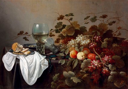 Pieter Claesz - Still Life with Fruit and Roemer - Google Art ProjectFXD