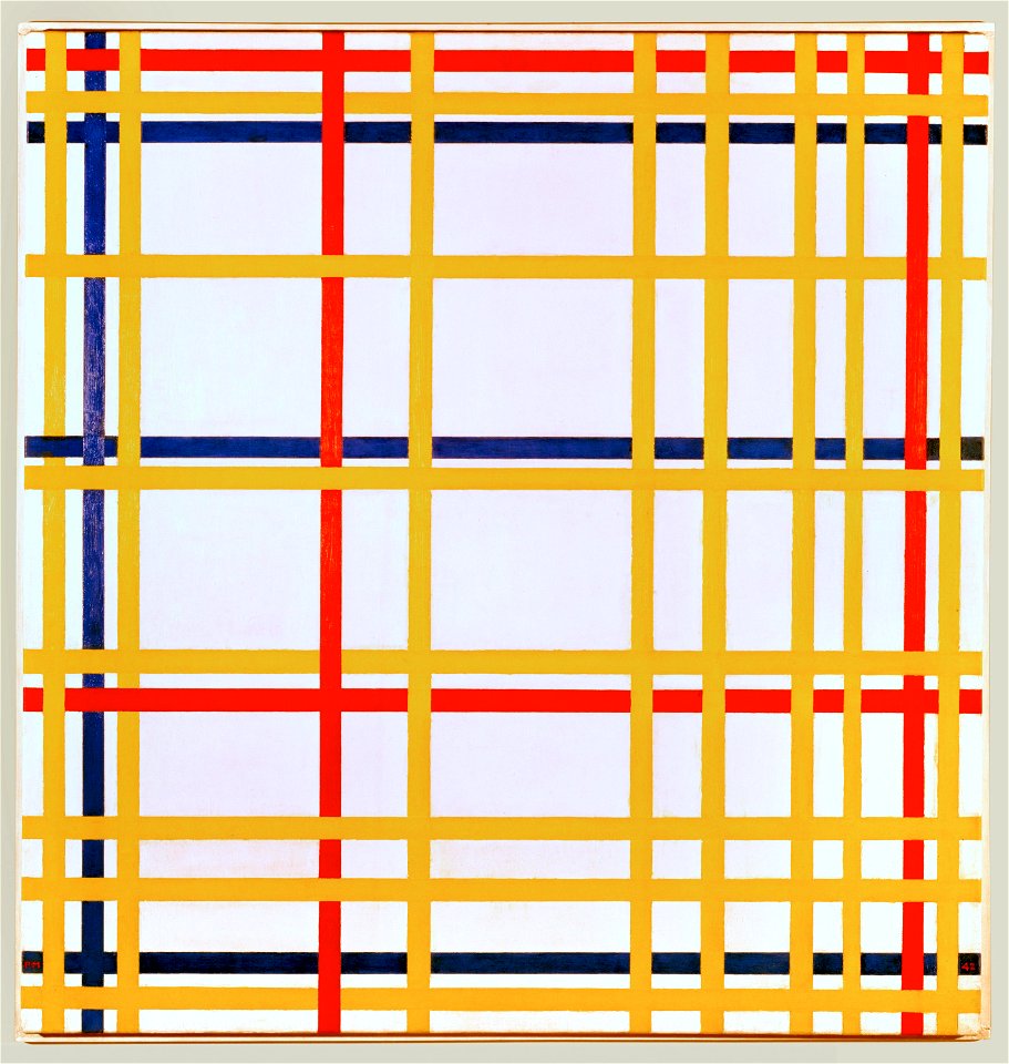 Piet Mondriaan, 1942 - New York City I