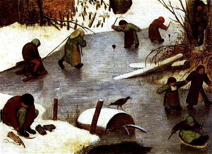Pieter Bruegel the Elder - The Census at Bethlehem (detail) - WGA03384