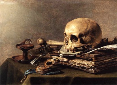 Pieter Claesz 002. Free illustration for personal and commercial use.