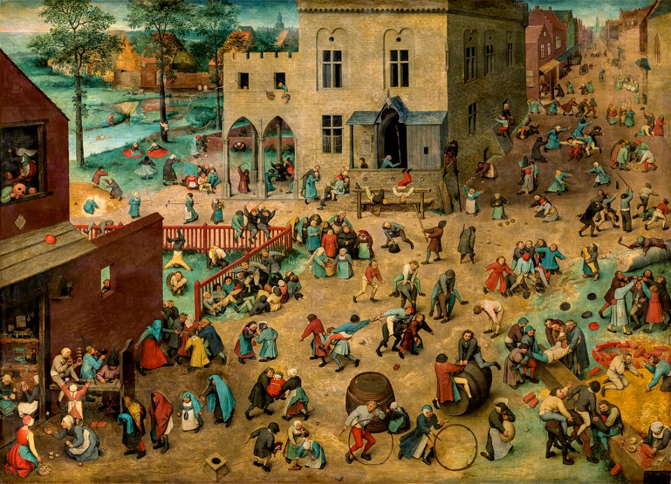 Pieter Bruegel the Elder - Children’s Games 1017