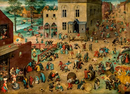 Pieter Bruegel the Elder - Children’s Games 1017