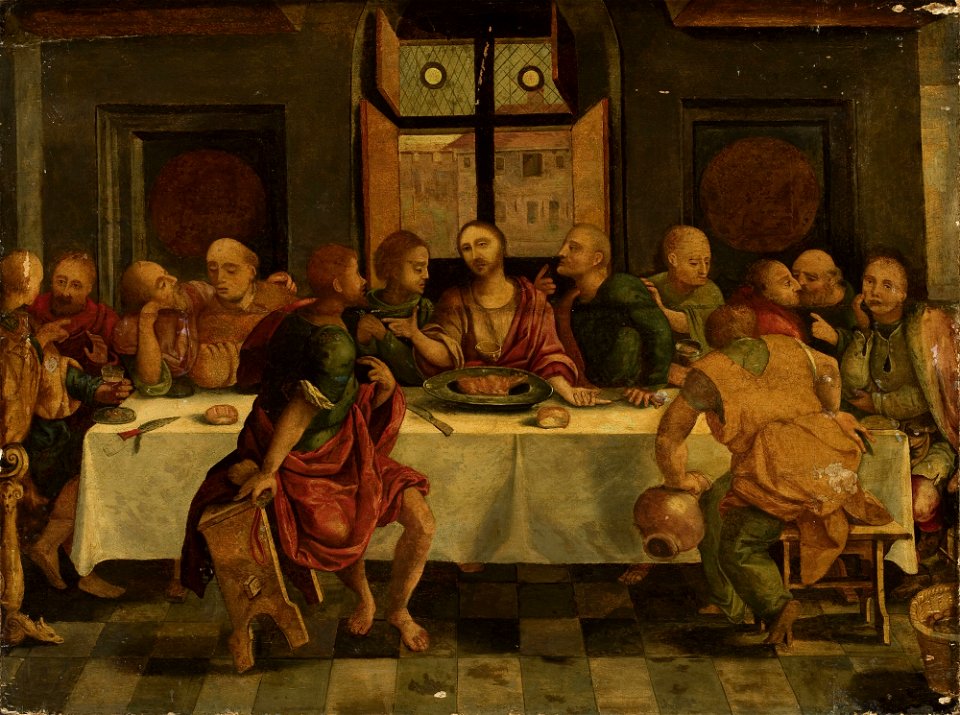 Pieter Coecke van Aelst - Last Supper - M.Ob.2506 MNW - National Museum in Warsaw