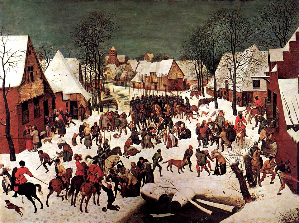 Pieter Bruegel the Elder - The Massacre of the Innocents - WGA3479