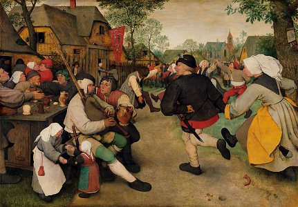 Pieter Bruegel the Elder - The Peasant Dance - WGA3499