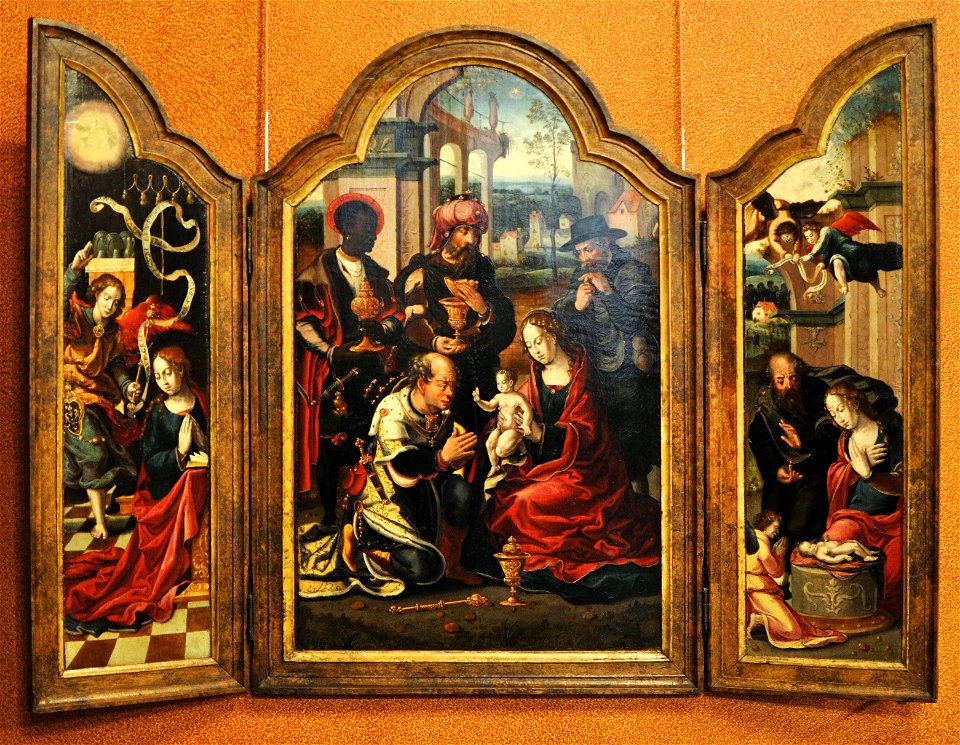 Pieter Coecke van Aelst - Adoration des mages