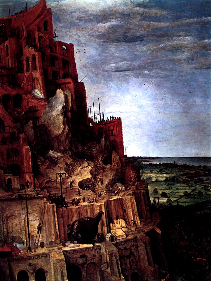 Pieter Bruegel the Elder - The Tower of Babel (detail) - WGA3409