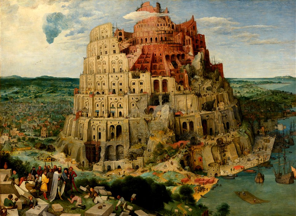 Pieter Bruegel the Elder - The Tower of Babel (Vienna) - Google Art Project 2