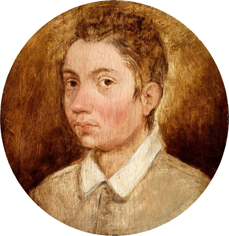 Pieter Brueghel de Jonge - Buste van een jonge man