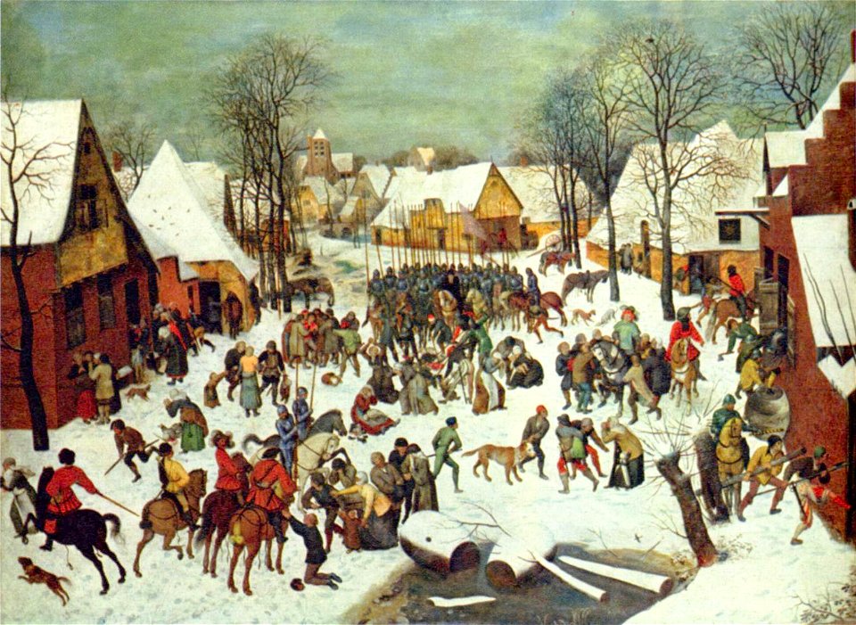 Pieter Brueghel der Jüngere - Bethlehemitische Kindermord